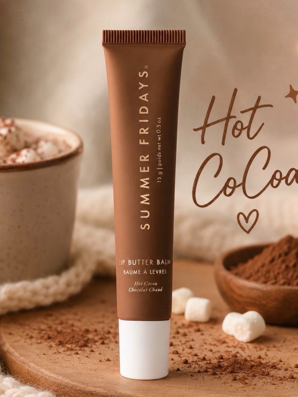 Summer Fridays Hot Cocoa Lip Butter Balm